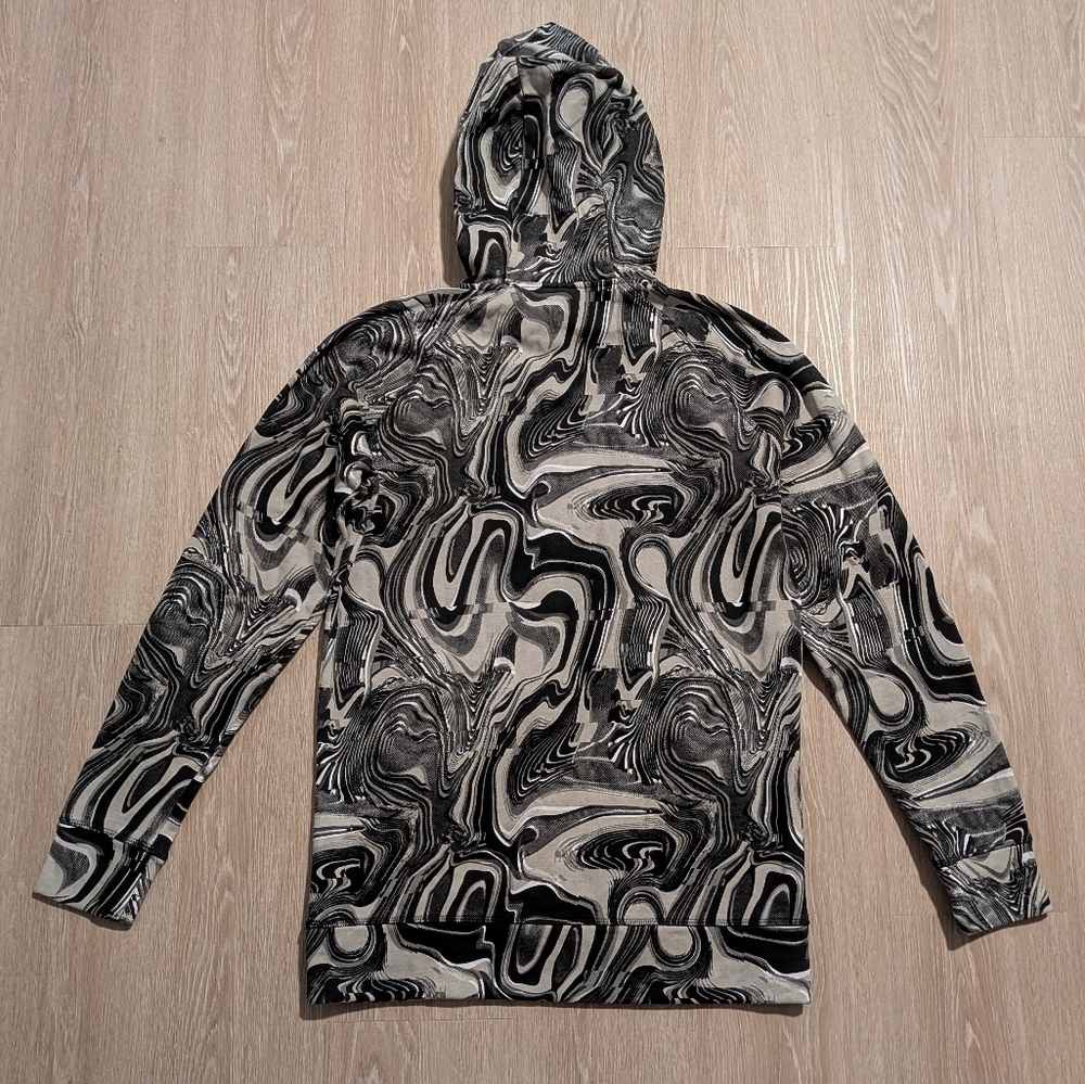Gymshark Hoodie Men's Small Tie Dye Swirl Activewear - Picture 5 of 9